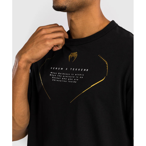 Футболка Venum x TEKKEN 8 Marshall Law T-Shirt Black Red Gold