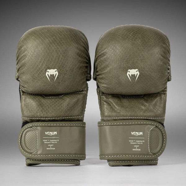 Рукавиці для ММА Venum Impact Evo Scales MMA Sparring Gloves Army Green