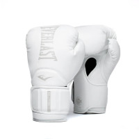 Боксерські рукавиці Everlast Elite 2 Hook & Loop Pro Boxing Gloves White