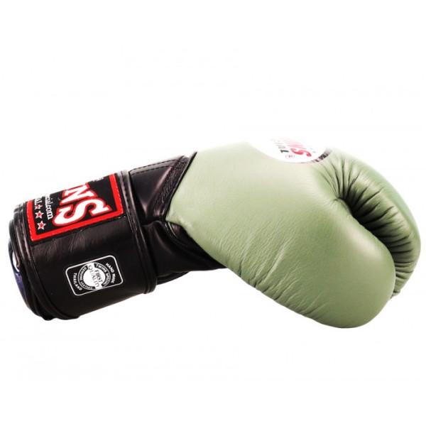 Боксерські рукавиці Twins Boxing Gloves BGVL11 Olive Black