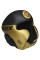 Шолом RDX L1 Mark Pro Cheek Boxing Training Head Guard Golden