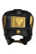 Шолом RDX L1 Mark Pro Cheek Boxing Training Head Guard Golden