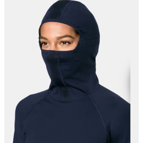 Жіноча спортивна кофта Under Armour Threadborne Balaclava Hoodie Midnight Navy