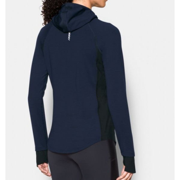 Жіноча спортивна кофта Under Armour Threadborne Balaclava Hoodie Midnight Navy