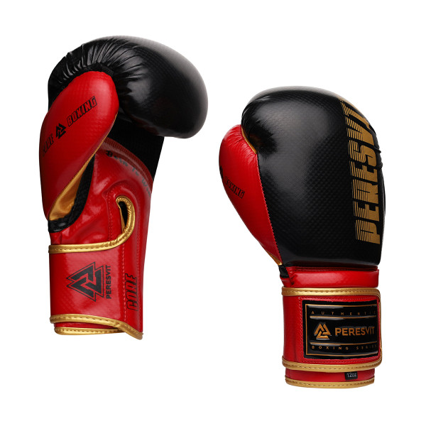 Боксерські рукавиці Peresvit Core Boxing Gloves Black Red Yellow