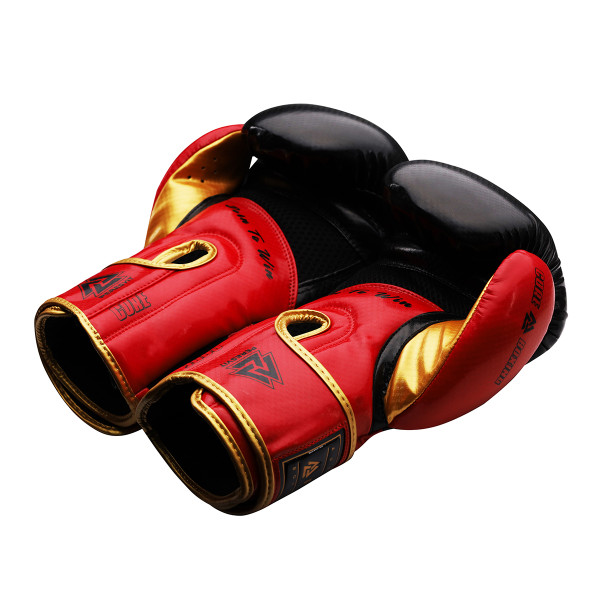 Боксерські рукавиці Peresvit Core Boxing Gloves Black Red Yellow