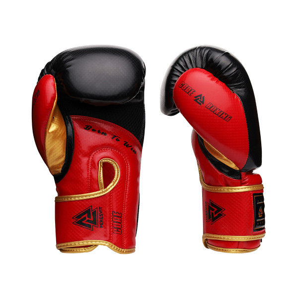 Боксерські рукавиці Peresvit Core Boxing Gloves Black Red Yellow