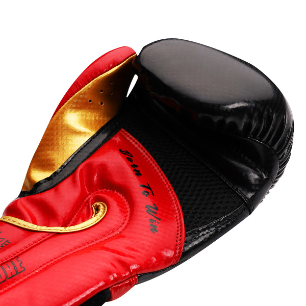 Боксерські рукавиці Peresvit Core Boxing Gloves Black Red Yellow