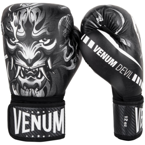 Боксерські рукавиці Venum Devil Boxing Gloves White Black