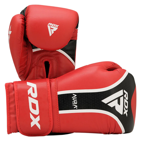 Боксерські рукавиці RDX Boxing Gloves Aura Plus T-17 RedBlack