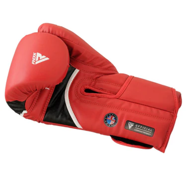Боксерські рукавиці RDX Boxing Gloves Aura Plus T-17 RedBlack