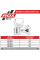 Боксерські рукавиці RDX Boxing Gloves Aura Plus T-17 RedBlack