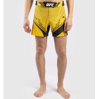 Легкі шорти для ММА Venum Authentic UFC FightNight Short Fit Pro Line Yellow