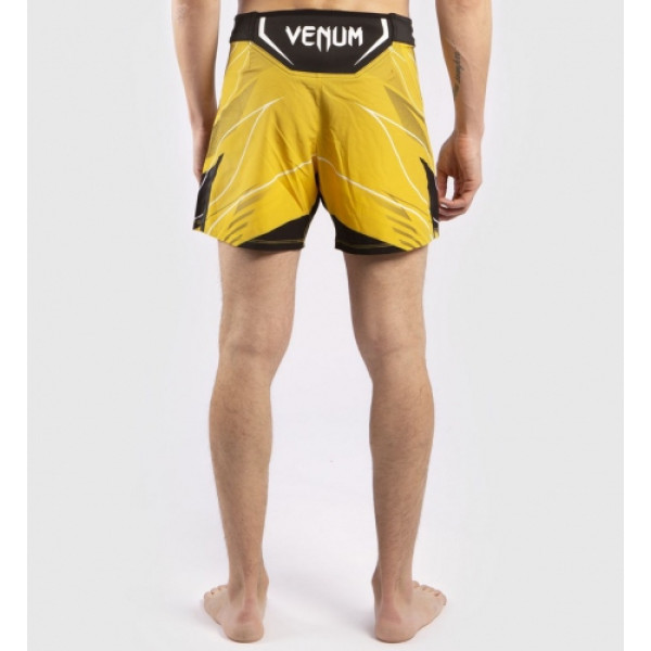 Легкі шорти для ММА Venum Authentic UFC FightNight Short Fit Pro Line Yellow