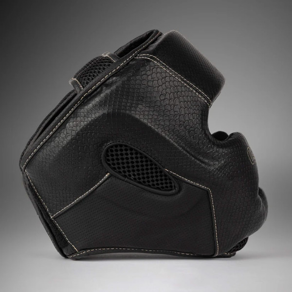 Боксерський шолом Venum Impact Evo Scales Headgear Black
