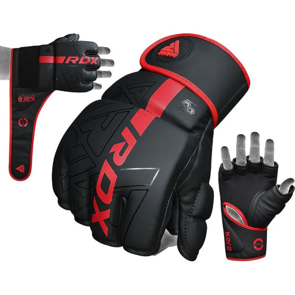 Рукавиці для MMA RDX F6 Kara Red