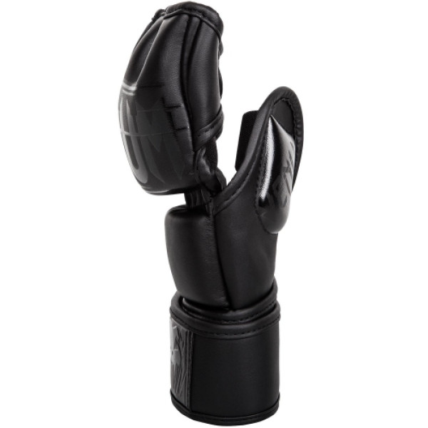 Рукавиці Venum Undisputed 2.0 MMA Gloves - Semi Leather Matte Black