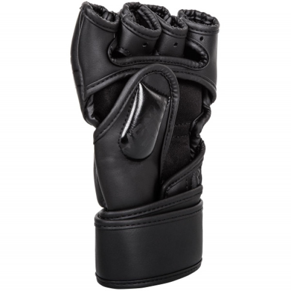 Рукавиці Venum Undisputed 2.0 MMA Gloves - Semi Leather Matte Black