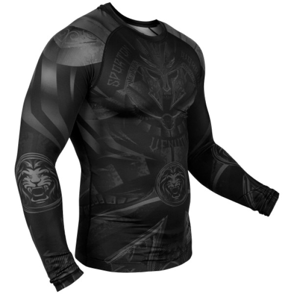 Рашгард Venum Gladiator 3.0 Rashguard Long Sleeves Black