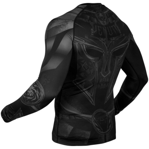 Рашгард Venum Gladiator 3.0 Rashguard Long Sleeves Black