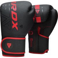 Боксерські рукавиці RDX F6 Kara Training Gloves Matte Red