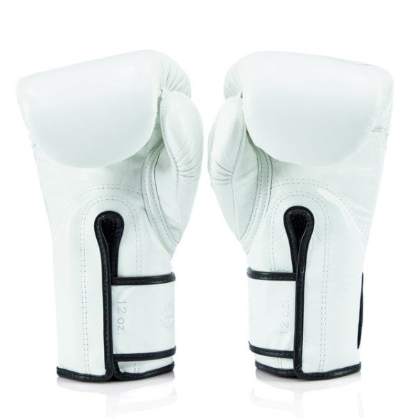 Боксерські рукавиці Fairtex X Glory Kickboxing Competition and Training Gloves BGVG3 White Silver