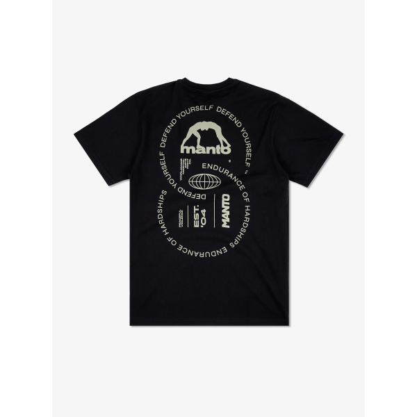 Футболка MANTO T-shirt Ahead Black
