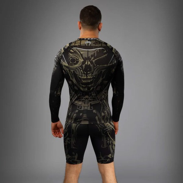 Рашгард Venum Invader Long Sleeve Rashguard Black Sand