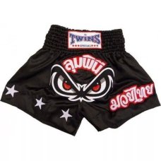 Тайські шорти Twins Thai Boxing Shorts TBS-02 Black