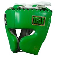 Боксерський шолом Title WBC Sparring Headgear Green