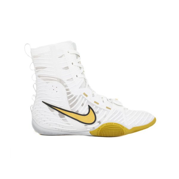 Боксерки Nike Hyperko 3 White Metallic Gold