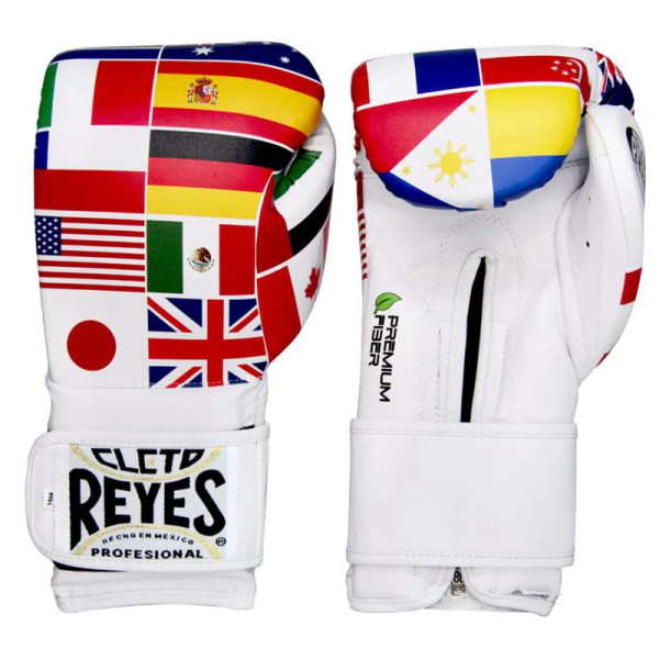Боксерські рукавиці Cleto Reyes Premium Fiber Gloves Collection World Legacy