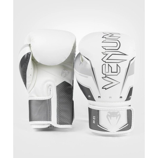 Боксерські рукавички Venum Elite Evo Boxing Gloves - Grey White