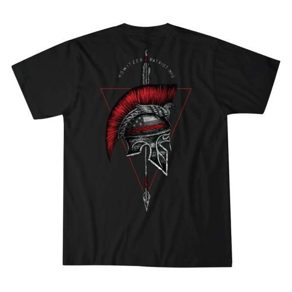 Футболка Howitzer Spartan Red Tee Black