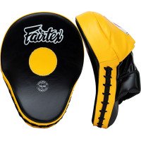 Лапи Fairtex FMV9 Ultimate Contured Focus Mitts Black Yellow