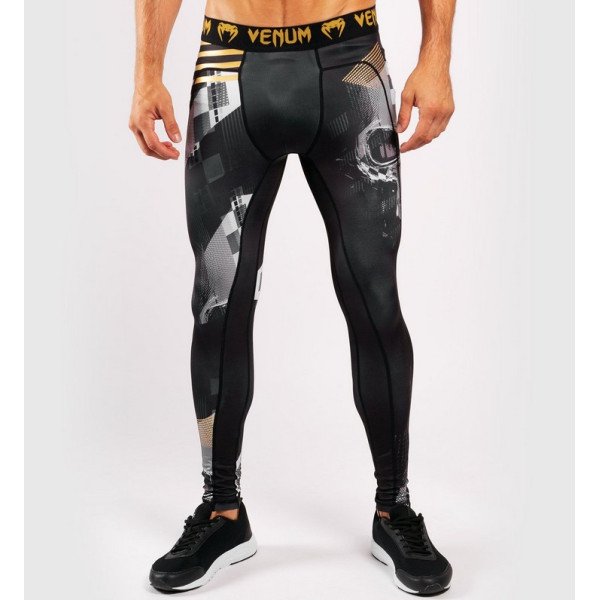 Компресійні штани Venum Skull Tights Black