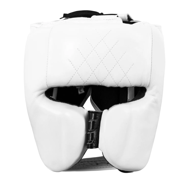 Боксерський шолом TITLE Boxing Ko-Vert Headgear White