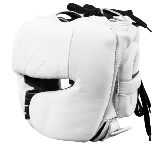 Боксерський шолом TITLE Boxing Ko-Vert Headgear White