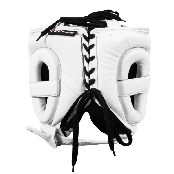 Боксерський шолом TITLE Boxing Ko-Vert Headgear White
