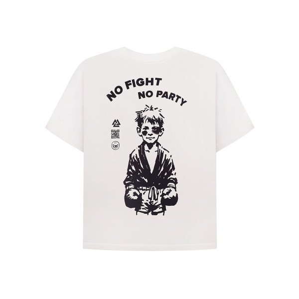 Футболка Peresvit Kids No Fight No Party White