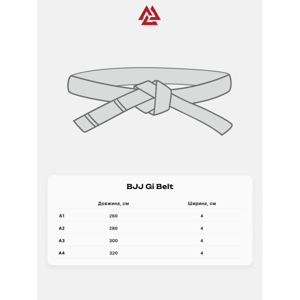 Пояс для кімоно Peresvit Focus Premium BJJ Belt Brown