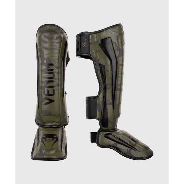Захист гомілки Venum Elite Shinguards Khaki Camo