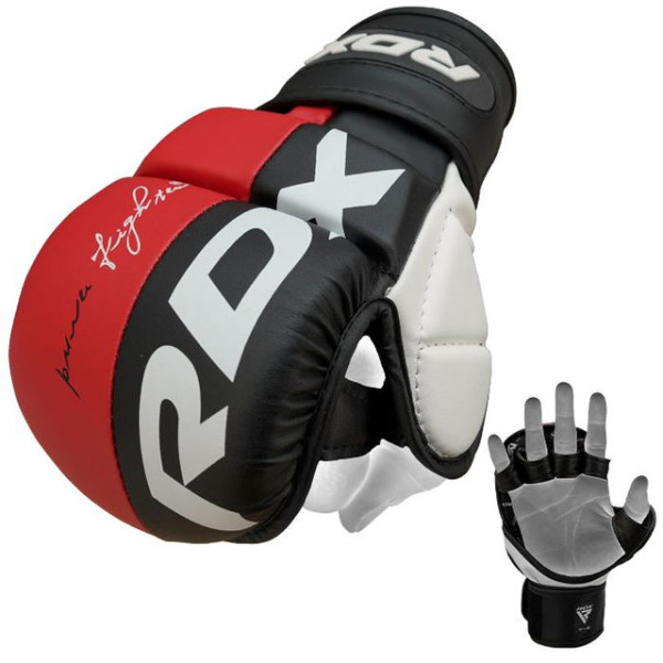 Рукавиці для MMA RDX T6 Sparring Gloves Red