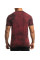 Футболка Affliction Phychosis A24332 Burnt Red Lava Wash