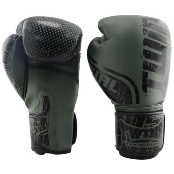 Боксерські рукавиці Twins Fancy Boxing Gloves FBGDM12-TW7 Olive