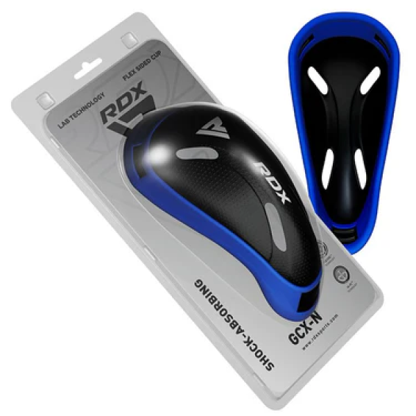 Захист паху RDX Cx Polygel Groin Cup Blue Black