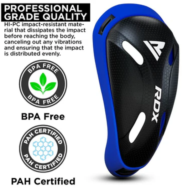 Захист паху RDX Cx Polygel Groin Cup Blue Black