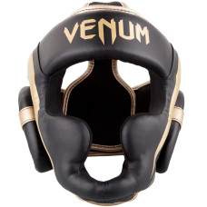 Шолом Venum Elite Headgear Black Gold