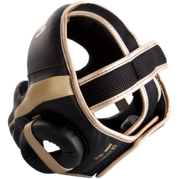 Шолом Venum Elite Headgear Black Gold
