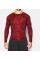 Компресійна футболка Under Armour Printed Long Sleeve Compression Shirt Red